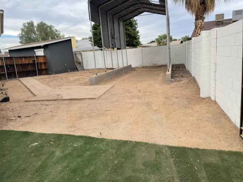 landscape rock removal haul off