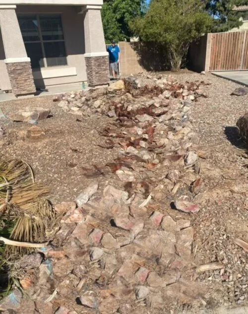 river rock removal 1